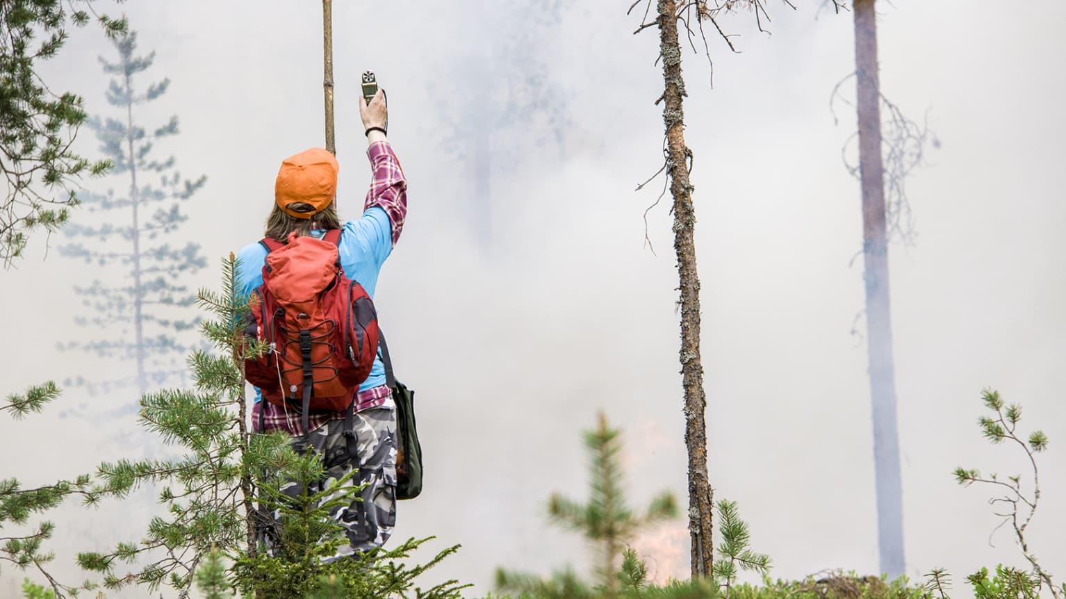 Enhancing Forest Fire Prevention with Precision Laser Measurement