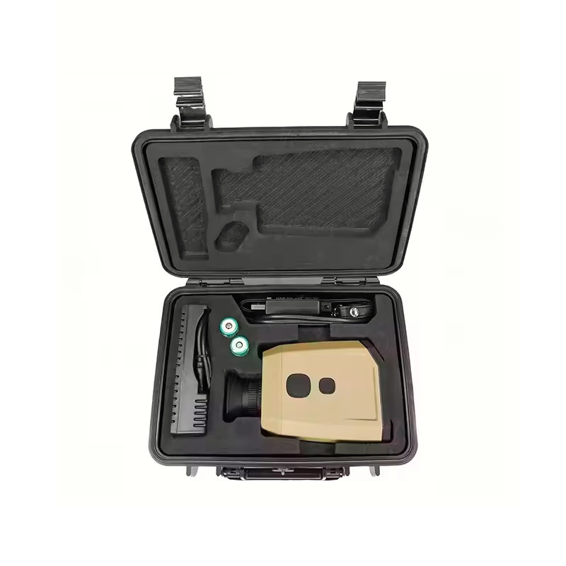 YJ6000FR  High Accuracy 7x Magnification Long Distance Meter Handheld Binocular Laser Rangefinder 1m Accuracy 30-6000m